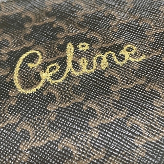 celine - 極美品⭐︎セリーヌ カードケース トリオンフ【完売品】刺繍