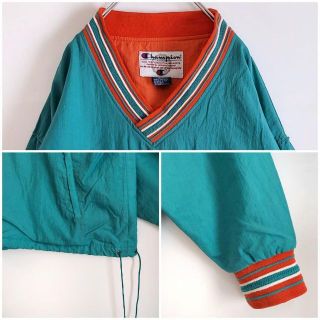 Champion - 90s ドルフィンズ チャンピオン ナイロンジャケット ロゴ ...