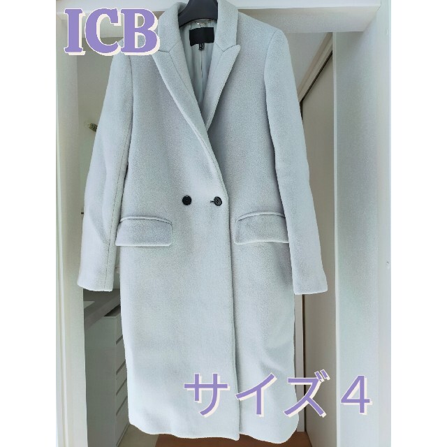 タイムセール！】 ♥定価13万円♥ICB チェスターコート グレー サイズ