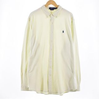 ラルフローレン(Ralph Lauren)の古着 ラルフローレン Ralph Lauren 長袖 ボタンダウンシャツ メンズXXL /eaa312286(シャツ)