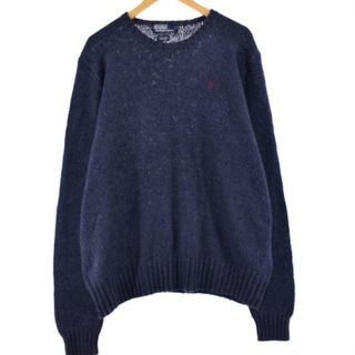 ラルフローレン(Ralph Lauren)の古着 ラルフローレン Ralph Lauren POLO by Ralph Lauren コットンニットセーター メンズXL /eaa314156(ニット/セーター)