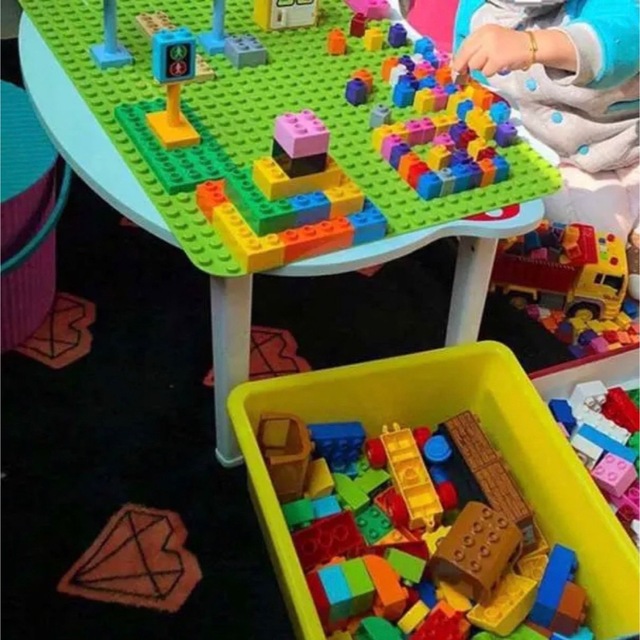 レゴクラシック　ピンクとブルー キッズ/ベビー/マタニティのおもちゃ(積み木/ブロック)の商品写真