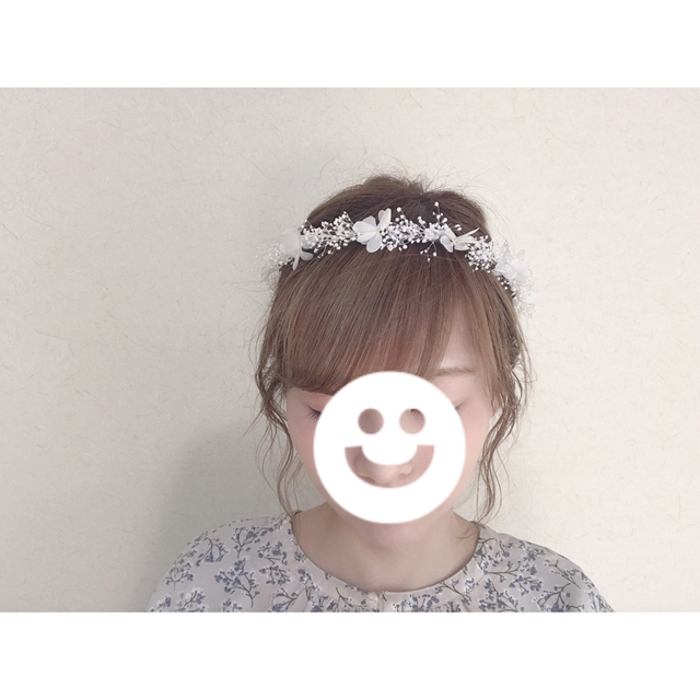 大人用花冠 ハンドメイドのアクセサリー(ヘアアクセサリー)の商品写真