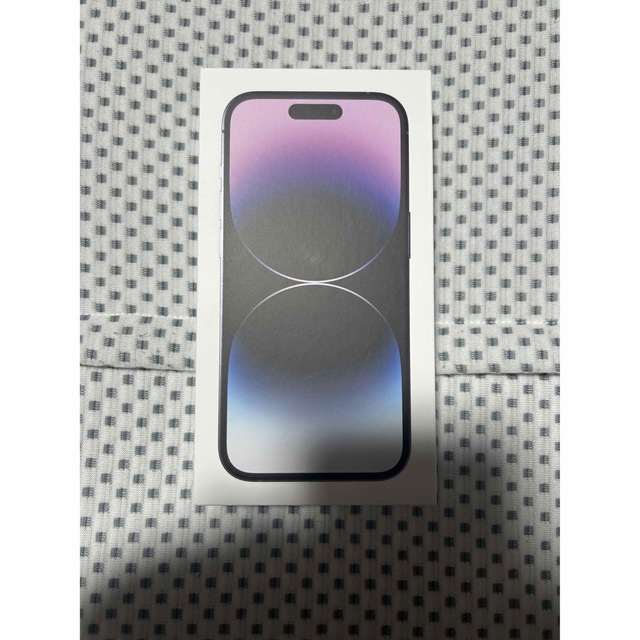 新品未開封＊iPhone14 Pro Max 128GB＊パープル＊購入証明同梱