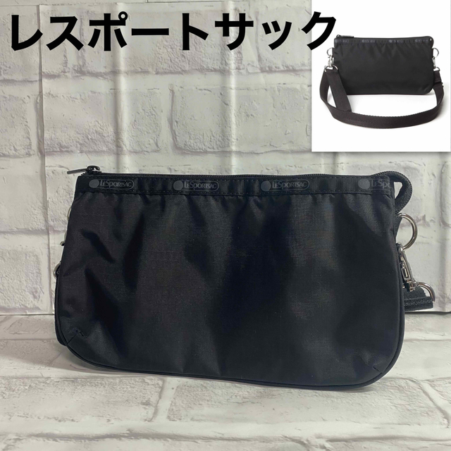 MED KOKO CROSSBODYリサイクルドブラックJP レスポートサック