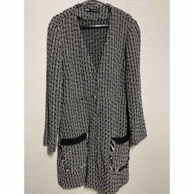 ZARA ツイード　ワンピース　ジャケット