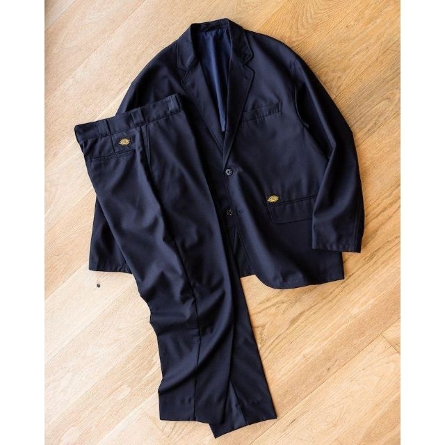 2023 Dickies × TRIPSTER セットアップ M 紺 survey.charterglobal.com