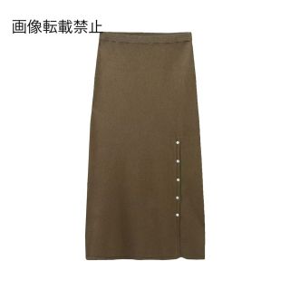 🤍2月新作🍫10430◆ニット タイトスカート(ひざ丈スカート)