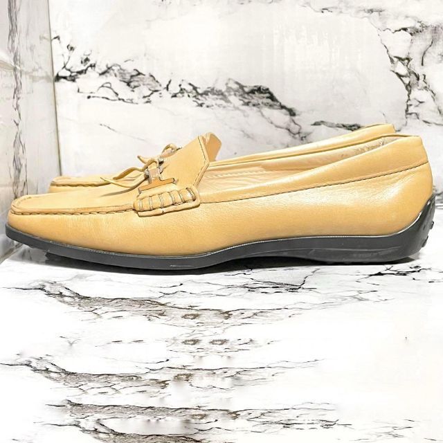 ○売上特価○ TOD´S ビットローファー 23.5cm ベージュ www