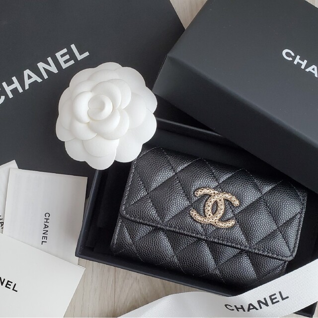 国内外の人気集結！ カードケース フラップ シャネル - CHANEL