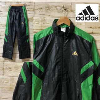 アディダス(adidas)の【キッズ】adidas アディダス ナイロンジャージ　セットアップ(その他)