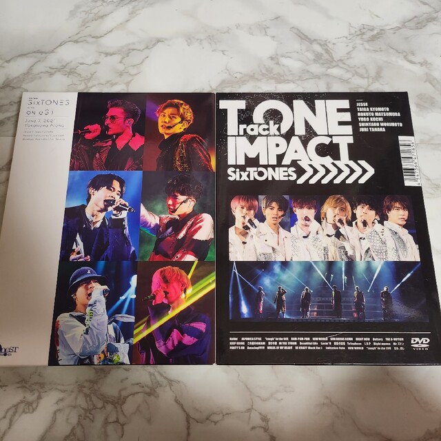 SixTONES - SixTONES DVDセット on eST TrackONE IMPACTの通販 by ぽむ ...