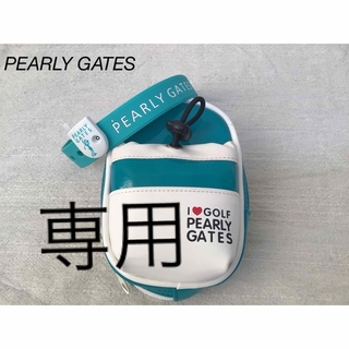 パーリーゲイツ(PEARLY GATES)のPEARLY GATES スコープケース ユーティリティーポーチ カラビナ付(その他)