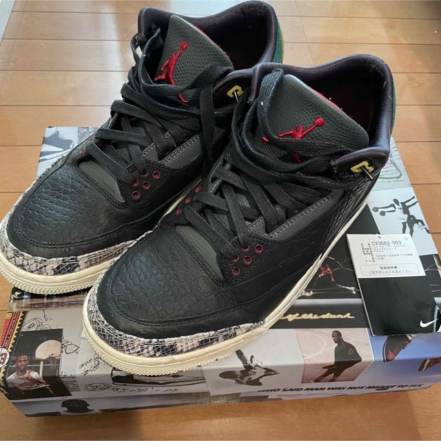 Nike Air Jordan3 Animal Instinct2 26.5cmスニーカー