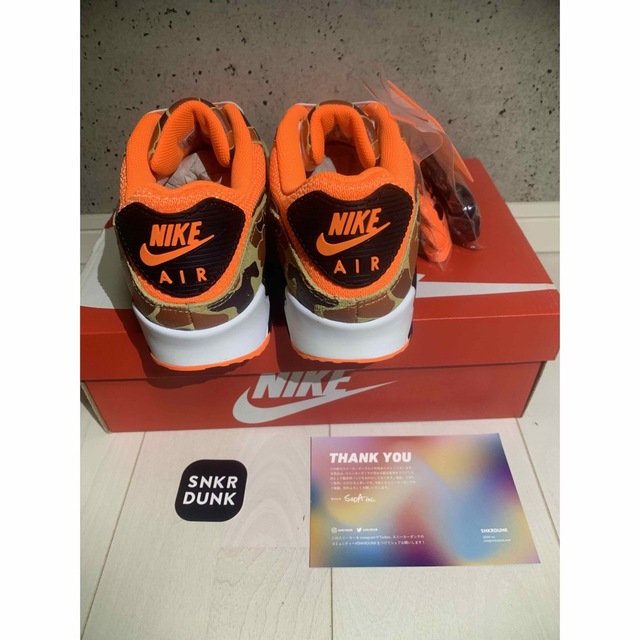 NIKE(ナイキ)の希少NIKEナイキair max 90オレンジカモORANGE CAMO新品 メンズの靴/シューズ(スニーカー)の商品写真