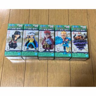 バンプレスト(BANPRESTO)のONE PIECE ワールドコレクタブルフィギュア ワノ国鬼ヶ島編4  5種類(アニメ/ゲーム)