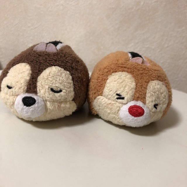 ディズニー　ツムツム　チップ&デールぬいぐるみ