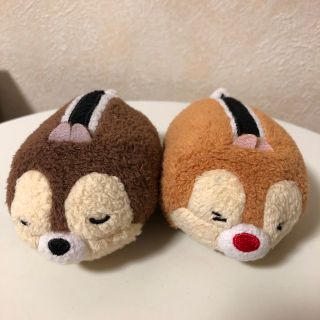 チップアンドデール(チップ&デール)のディズニー　ツムツム　チップ&デールぬいぐるみ(キャラクターグッズ)