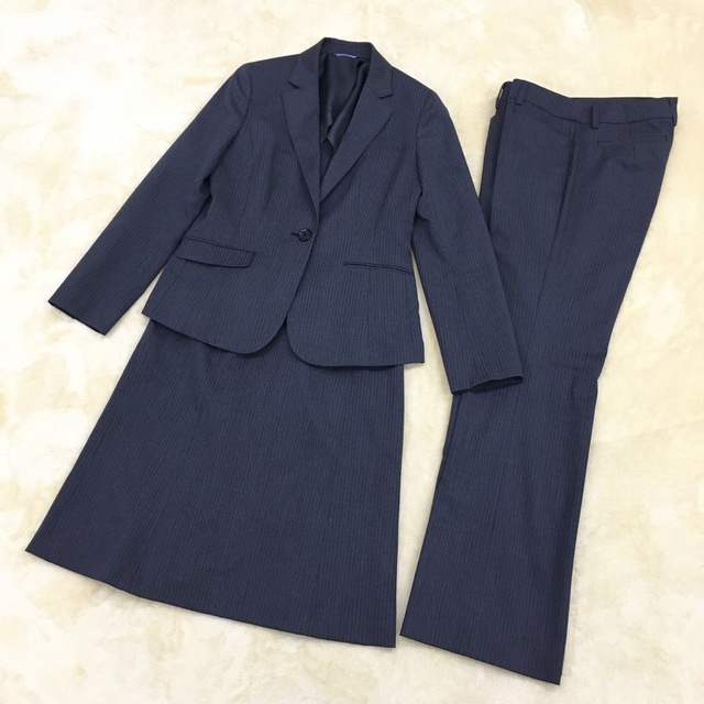 青山 - 洋服の青山 アンカーウーマン スーツ3点セット ウォッシャブル
