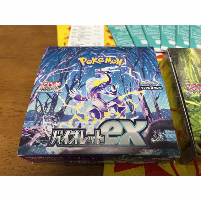 専用】スカーレットex バイオレットex box 新品未開封 シュリンクなし