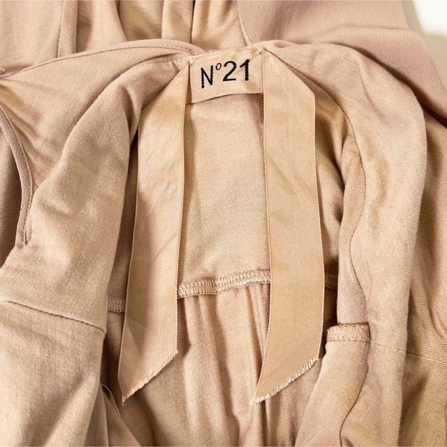 N°21(ヌメロヴェントゥーノ)のN°21 ヌメロヴェントゥーノ ワンピース ドレス ピンク 2021年製 レディースのワンピース(ひざ丈ワンピース)の商品写真