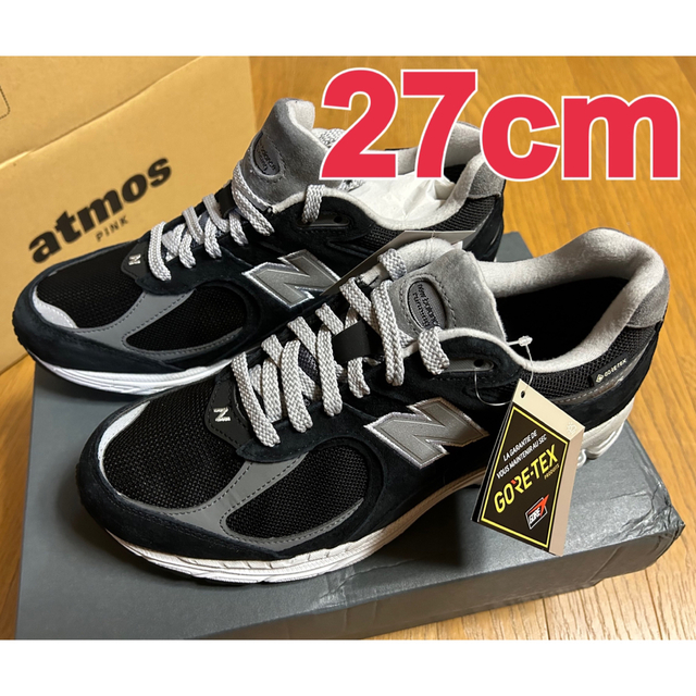 【新品】New Balance M2002RXD  GORE-TEX  27 黒