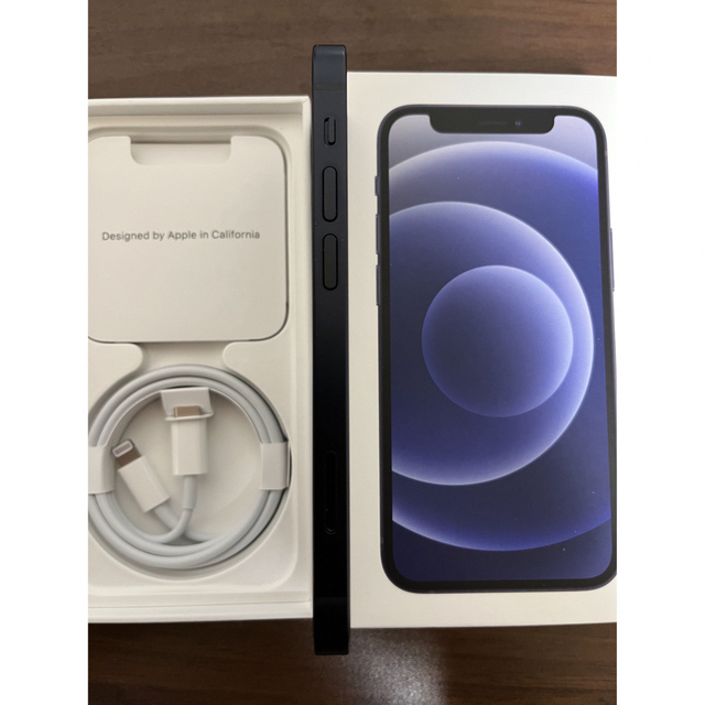 iPhone12mini64GB ブラック au simフリー バッテリー96%-tops.edu.ng