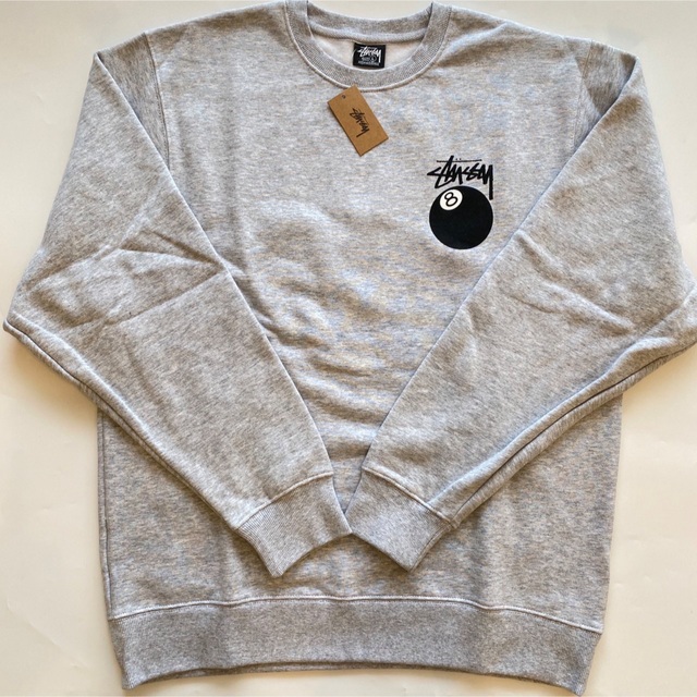 STUSSY - 【Sサイズ】新品 タグ付き stussy 8ボール スウェット STUSSY - 【Sサイズ】新品 タグ付き stussy 8ボール スウェット