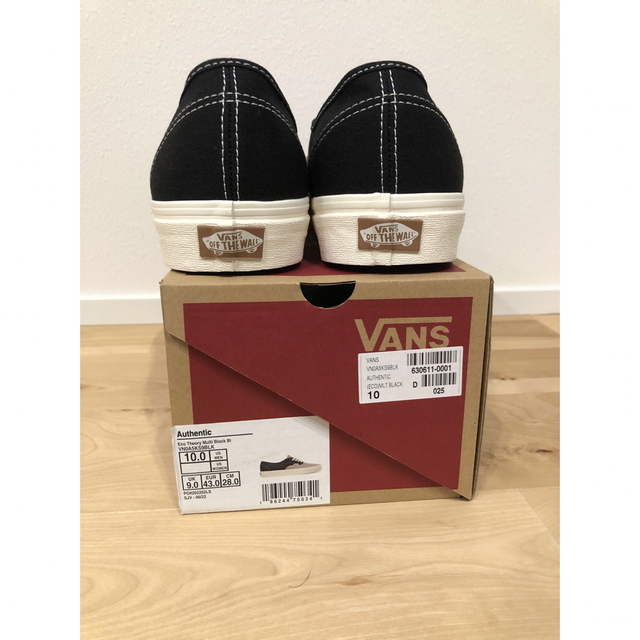 VANS オーセンティック 2トーン エコ 28cm バンズ - スニーカー