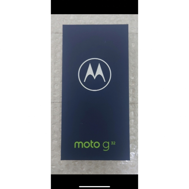 【未使用未開封】モトローラ　moto g32  SIMフリー　サテンシルバー