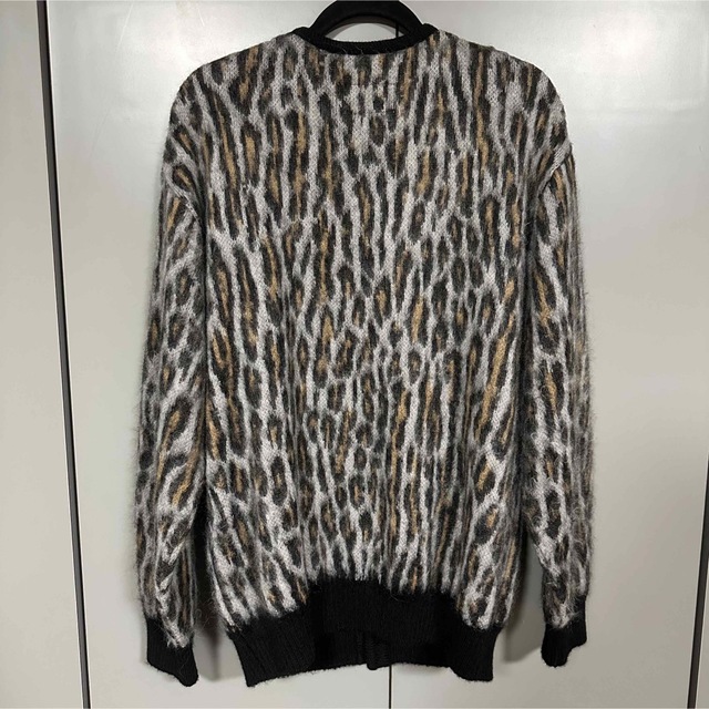 WACKO MARIA(ワコマリア)のWACKOMARIA LEOPARD MOHAIR CARDIGAN 22ss メンズのトップス(カーディガン)の商品写真