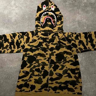 アベイシングエイプ(A BATHING APE)の1ST CAMO SHARK FULL ZIP HOODIE(パーカー)