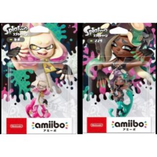 ニンテンドウ(任天堂)のamiibo アミーボ スプラトゥーン3 ヒメ イイダ 2種セット 新品未開封(ゲームキャラクター)