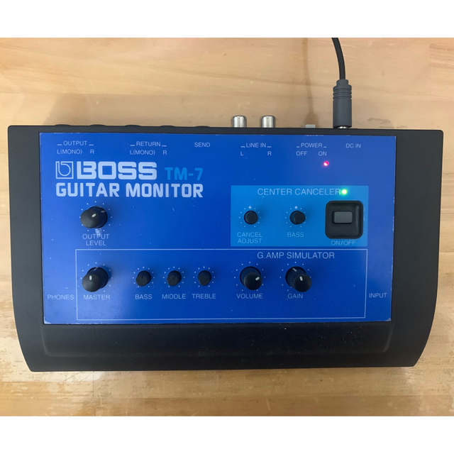 BOSS(ボス)の【値下げ】BOSS ボス ギターモニター TM-7 楽器のギター(その他)の商品写真