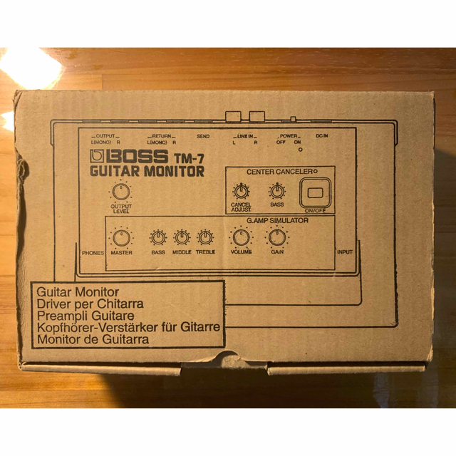 BOSS(ボス)の【値下げ】BOSS ボス ギターモニター TM-7 楽器のギター(その他)の商品写真