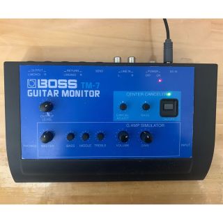 ボス(BOSS)の【値下げ】BOSS ボス ギターモニター TM-7(その他)