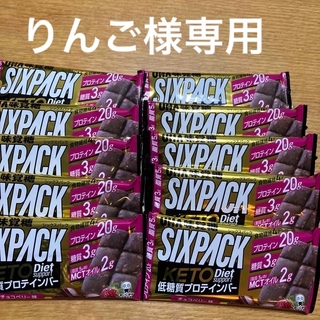 ユーハミカクトウ(UHA味覚糖)のUHA味覚糖　プロテインバー　SIXPACK KETO diet  チョコベリー(プロテイン)