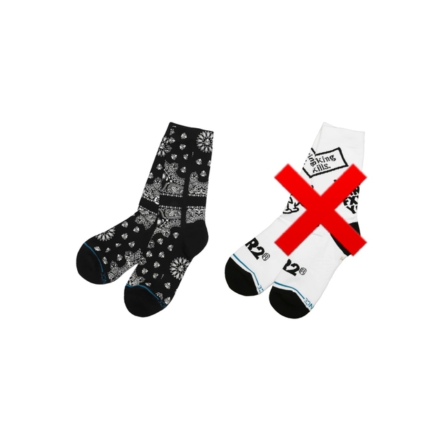 #FR2(エフアールツー)のSTANCE collaboration with #FR2 Socks レディースのレッグウェア(ソックス)の商品写真