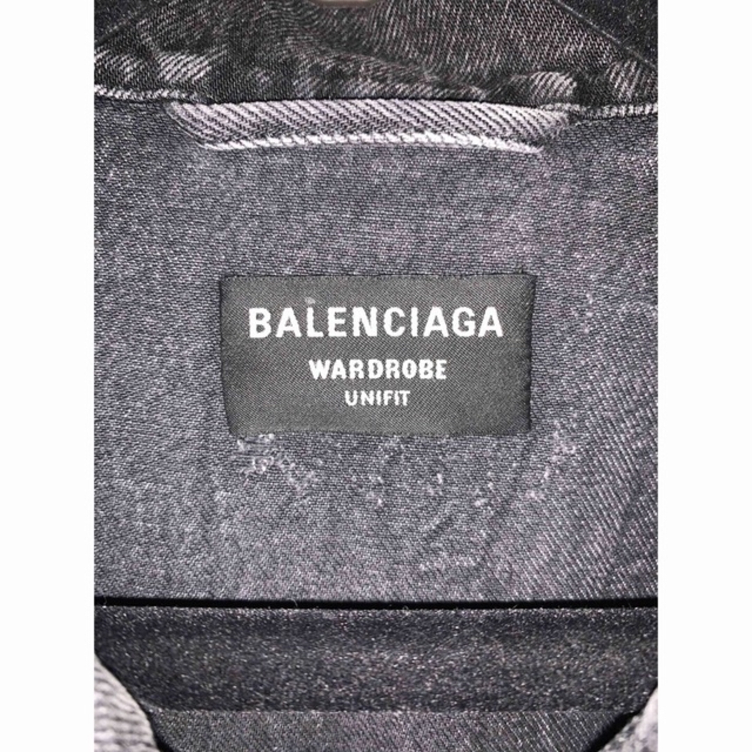 BALENCIAGA バレンシアガ Drip Peace デニムジャケット 5