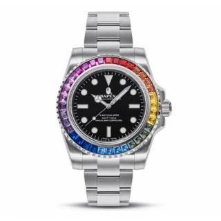 アベイシングエイプ(A BATHING APE)のBAPE BAPEX TYPE1 CRYSTAL STONE (腕時計(アナログ))