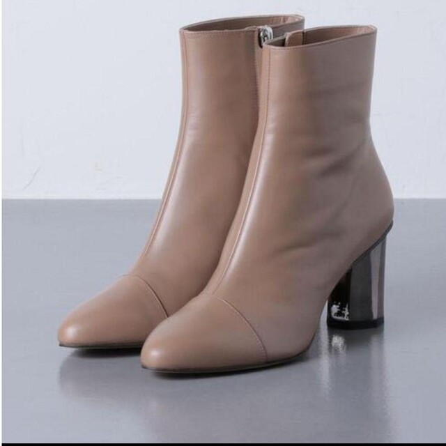UNITED ARROWS LAURENCE EMA MTL ヒール ブーツ - ブーツ