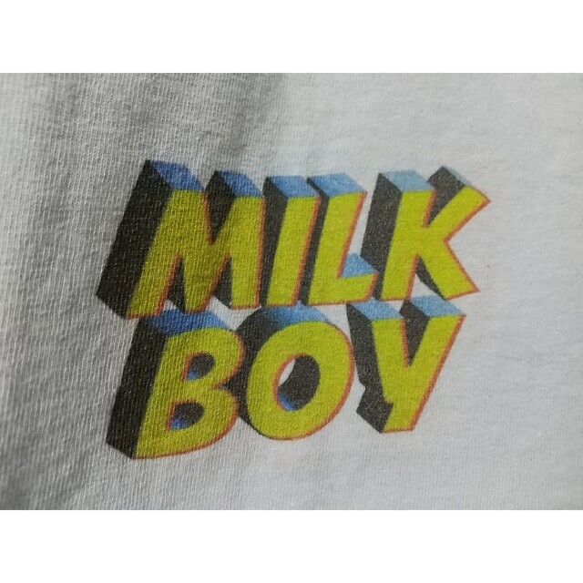 MILKBOY(ミルクボーイ)のミルクボーイ MILKBOYCARTOON LOGO 総柄 Tシャツ S メンズのトップス(Tシャツ/カットソー(半袖/袖なし))の商品写真