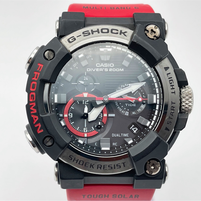 G-SHOCK - G-SHOCK フロッグマン GWF-A1000-1A4JF レッド ソーラーの通販 by Mons｜ジーショックならラクマ