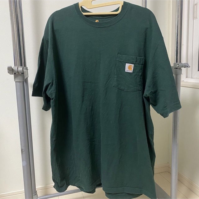 carhartt(カーハート)のCarhartt Tシャツ グリーン メンズのトップス(Tシャツ/カットソー(半袖/袖なし))の商品写真