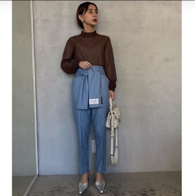 Ameri VINTAGE(アメリヴィンテージ)のAmeri　WIND UP SLEEVES PANTS レディースのパンツ(カジュアルパンツ)の商品写真