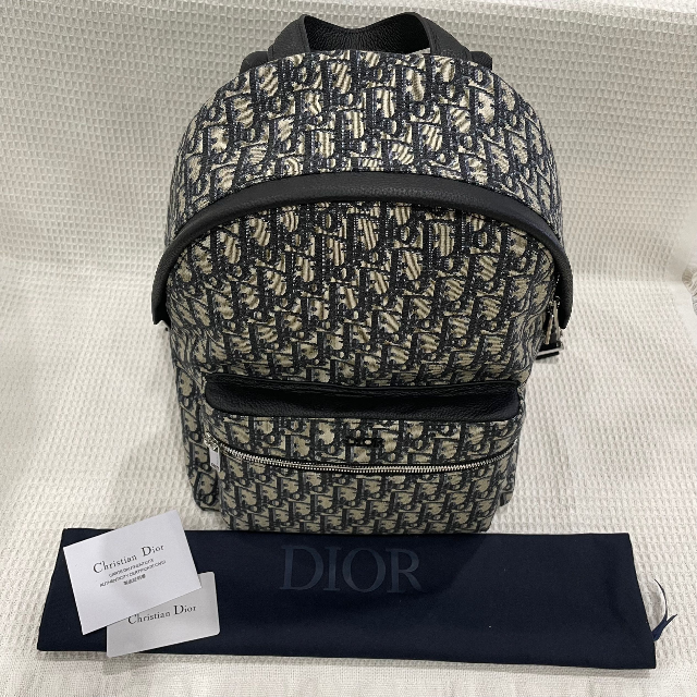【美品】 DIOR Riderバックパック オブリーク DIOR | Rider バックパック ディオール オブリーク ジャカード