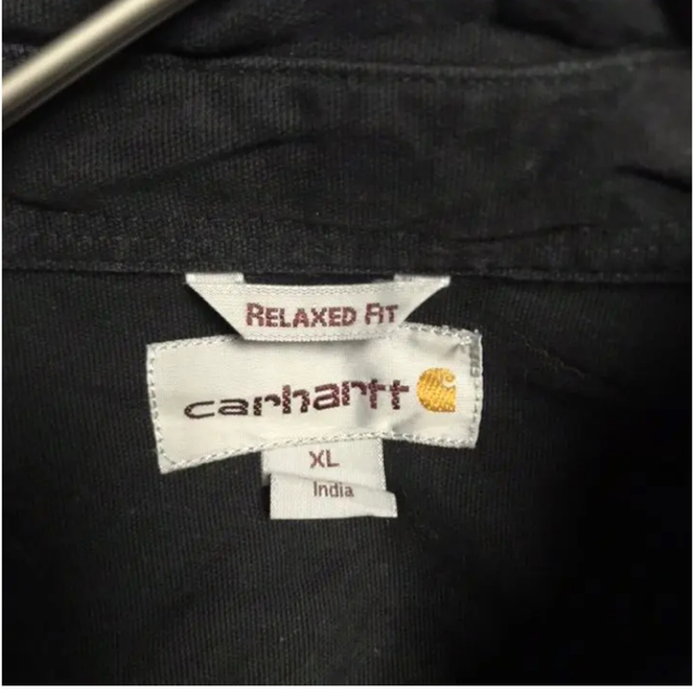 carhartt(カーハート)のカーハート　BDシャツ　ワークシャツ　ビックシルエット　生地固め　古着 メンズのトップス(シャツ)の商品写真