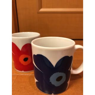 マリメッコ(marimekko)のmarimekko マリメッコ　ペアマグカップ(グラス/カップ)