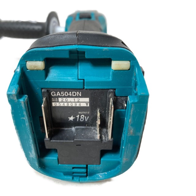 MAKITA マキタ 18V 125mm 充電式ディスクグラインダ (バッテリ2個・ 充電器・ケース付） GA504DRGXN 