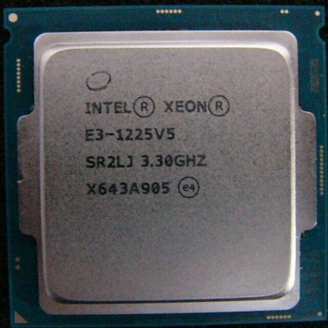 Xeon E3-1225 v5 3.30GHz SR2LJ LGA1151